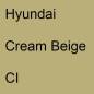 Preview: Hyundai, Cream Beige, CI.